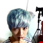 [EXO] 루한 <b>민트색</b> 머리