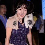 낸시랭 요즘 양갈래 머리에 푹 빠진 듯ㅋㅋ