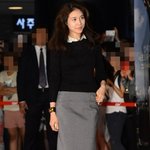 머리 안 빗고 화장 안 한 것 같은 옥주현 시사회 패션