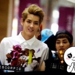 [EXO] 시우민 크리스 <b>키</b>가 <b>이</b>정도임??