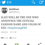 [EXO] 엑소 <b>팬덤이름</b>이랑 공식색