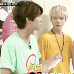 [exo] <b>광희</b>가 신기한듯 쳐다보는 오세훈