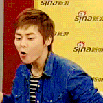 [시우민] 우민이 입<b>모양</b>봐 ㅋㅋㅋㅋ