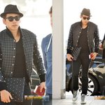 매니저랑 커플가방 든 비, 훈훈 우정 돋네 ㅎㅎ