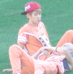 [EXO] <b>끈</b> 땜에 놀란 백혀니