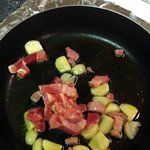 간단 맥주 안주 - 베이컨 <b>완두콩</b> 아스파라거스 볶음