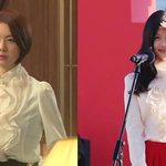 [패션대결] <b>깜찍</b> 김유정vs세련미 이요원, 같은 옷인데 완전 다른...