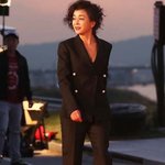 가위손 머리를 한 <b>조민수</b>