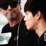[EXO] 오늘 <b>유노윤호</b>랑 이야기하며 가는 김준면