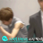 [exo] <b>시우민</b>팔근육
