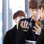 [EXO] 도경수 <b>박찬열</b> 뒤에 있으니까 더 쪼꼬매