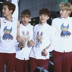 [exo] 슴콘 찬열 크리스 사이에 백현 <b>경수</b> ㅋㅋㅋㅋ