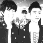 [EXO] 김준면 도경수 뒤를 <b>주목</b>해야한다
