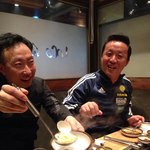 무한도전 자유로 가요제 뒤풀이중 박명수, 정준하 해맑은 <b>투샷</b>~