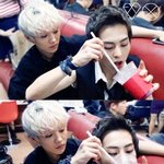 [exo] 블루베리 먹는것도 이쁜 <b>민석</b>이