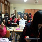 여고생들에게 평생 잊지 못할 특별한 이벤트, 선물을 하고 왔어요^^