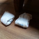식당에서 기저귀 처리...