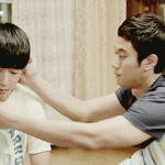 [<b>b1a4</b>] 게이 주의)응사 빙그레 쓰레기 뽀뽀 움짤