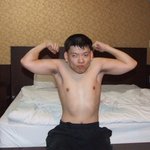 장애인 보디빌더입니다