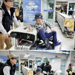 공항에서 <b>김민국</b>&amp;김민율