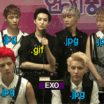 [EXO] <b>gif</b>와 jpg