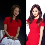 레드 드레스 대결!! 송지효vs유리 둘다 청순청순