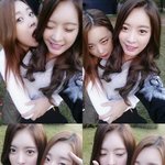 @$달샤벳 <b>아영</b>, 수빈과 다정+코믹+섹시 셀카 공개~~~
