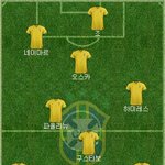 [축구대표팀] 변형 4-2-3-1 포메이션