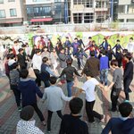 <b>와우</b>! 강강술래 플래시몹이 홍대에 떳다!