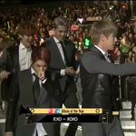 [EXO] 아까 수상소감하러 나갈때..