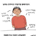 [공감] 마음에드는 이성이 나타날경우, 나의 변화(<b>자작</b>만화 ㅋ)