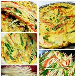 [내입맛요리] 팽이<b>버섯</b>,야채 계란부침