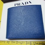 <b>프라다</b> 사피아노 코발트블루지갑 정품 여부좀
