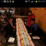 햄버거 <b>세트</b> 150개 주문