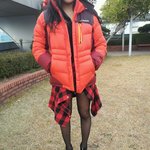 새로산 패딩 이렇게 <b>입어</b> 봤는데용...