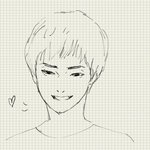 [시우민] 아까 팬아트 <b>요청</b> (+내린슈 웃는슈)