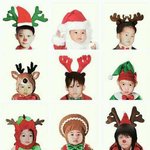 [EXO] 얘들어렸을때 <b>크리스마스</b>합성사진