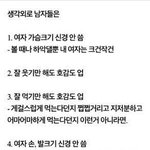 여자들이하는 남자에대한 <b>오해</b>