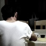 재수학원 가기전 아빠의 뒷모습