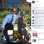 정신나간 우익들 위안부<b>동상</b>에 테러