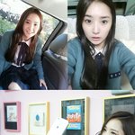 #달샤벳 <b>우희</b> 교복 인증샷~ 상큼한 매력 진짜 고등학생 같아~~