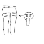 [댓글부탁] 엉덩이 처진거...나만이럼?