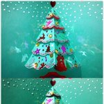 직접 만든 <b>블링</b>블링 크리스마스 카드예요