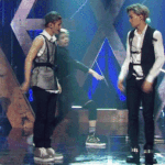 [EXO] 카이 덩치.<b>gif</b>