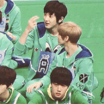 [EXO] 동생따라하는 형.<b>gif</b>