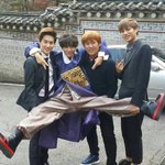 [카이] 수호<b>태민</b>권호랑 사진찍었어ㅂ_ㅂ