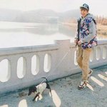 [백현] 백현이 강아지 <b>산책</b>화보