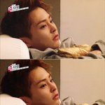 [시우민] 웅녀들 오늘 쇼타임 민석이 사진이야