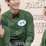 [시우민] 슈밍 <b>응사</b>연기후 부끄러워하는거 겁귀