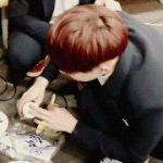 [도경수] 짤이나 올리고놉시다 ㅋㅋ <b>연유</b>먹는 경수